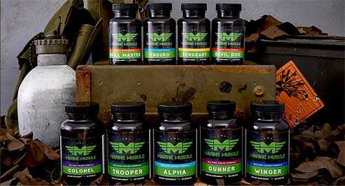 Marine Muscle Anabolics Collection